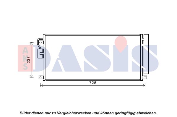 AKS DASIS Kondensaator,kliimaseade 152053N